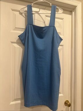 Old Navy Blue Sleeveless Shift Dress